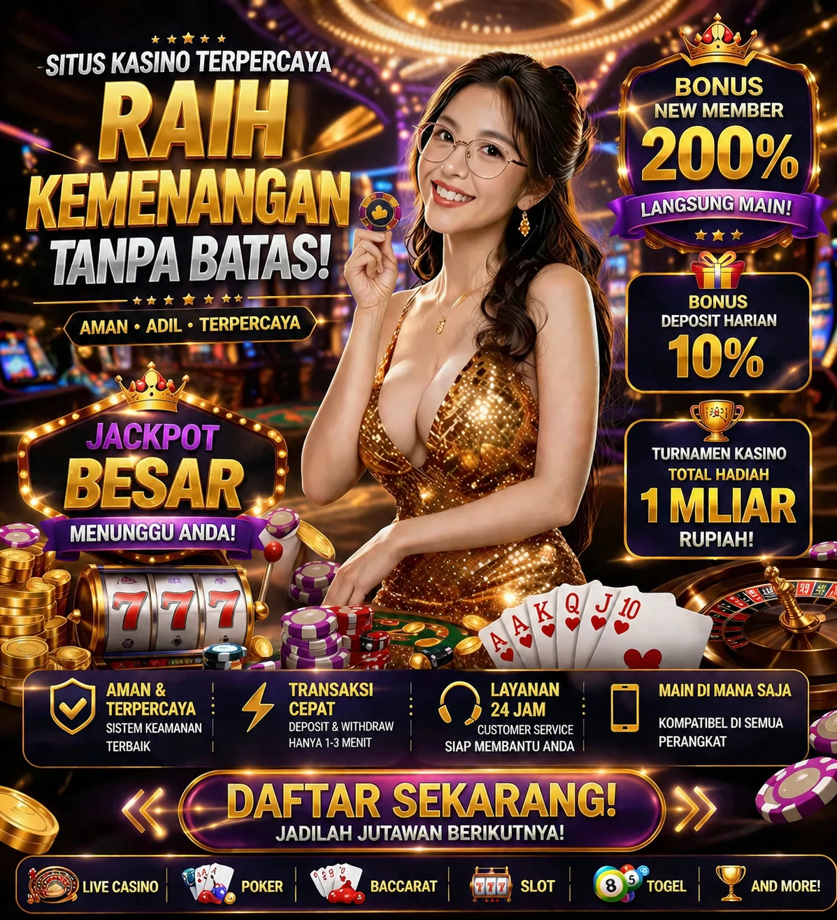 Roleta e blackjack 1xbet